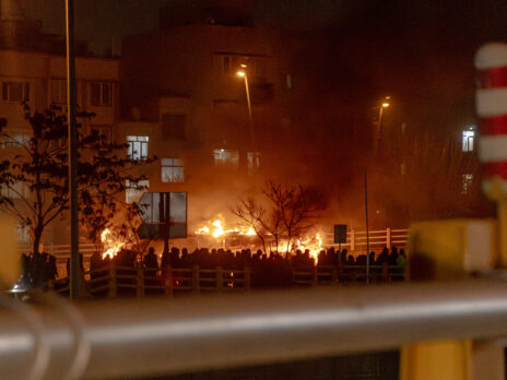 Behind Iran's blackout, protest rages on