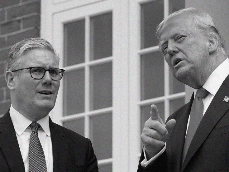 Starmer and Trump's relationship at an all time low